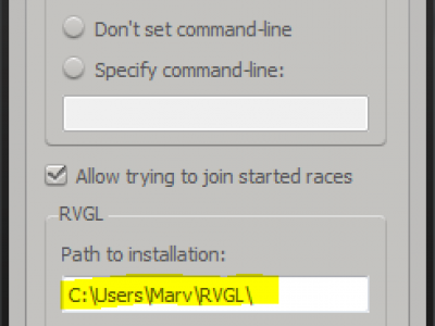 RVGL Settings